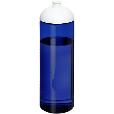 H2O Active® Eco Vibe 850 ml Sportflasche mit Stülpdeckel, blau, weiß