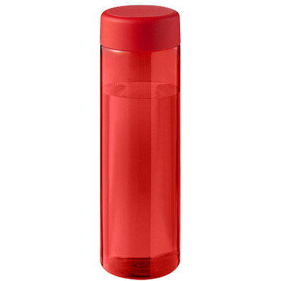 H2O Active® Eco Vibe 850 ml Wasserflasche mit Drehdeckel, rot, rot