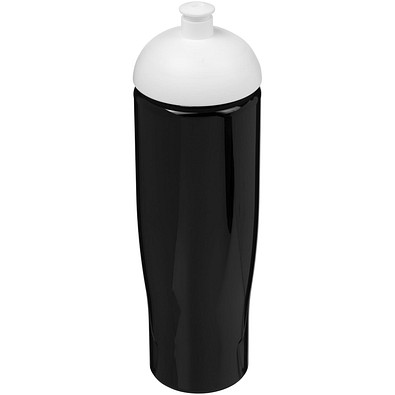 H2O Active® Tempo 700 ml Sportflasche mit Stülpdeckel, schwarz/weiß