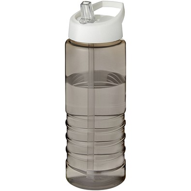 H2O Active® Treble 750 ml Sportflasche mit Ausgussdeckel, kohle