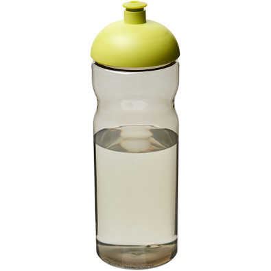 H2O Eco Sportflasche mit Stülpdeckel, 650 ml, kohle/Lindgrün