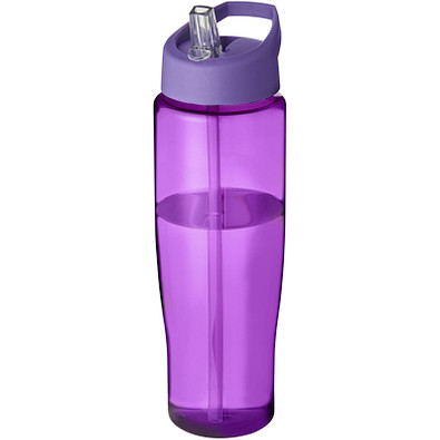 H2O Tempo Sportflasche mit Ausgussdeckel, 700 ml, lila/lila