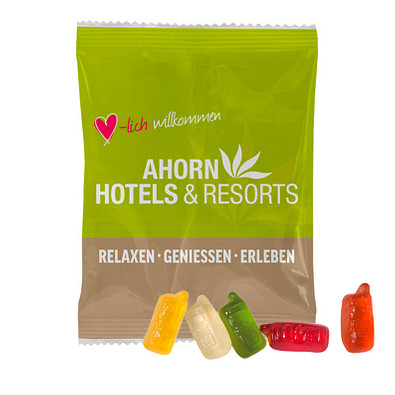 HARIBO Fruchtgummi 10g, Handy, Weiße Folie