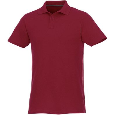 ELEVATE Herren Poloshirt Helios, bordeaux, M
