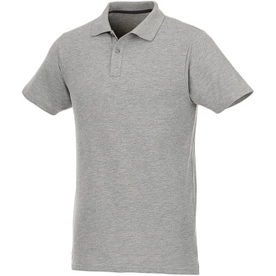 ELEVATE Herren Poloshirt Helios, heather grau, S
