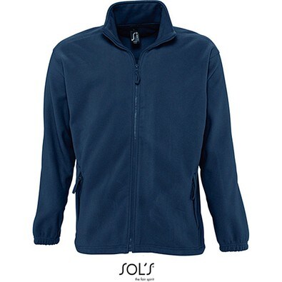 Herren Fleecejacke North, S, Navy