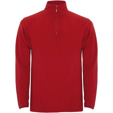 Himalaya 1/4 Zip - Fleecepullover für Herren, rot, L