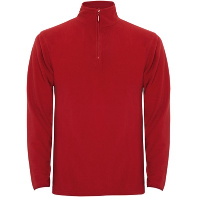 Himalaya 1/4 Zip - Fleecepullover für Herren, rot, M