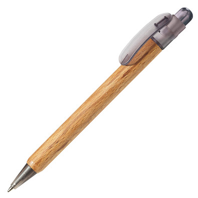 Holz Kugelschreiber PrismaWood, MADE IN GERMANY, rauch