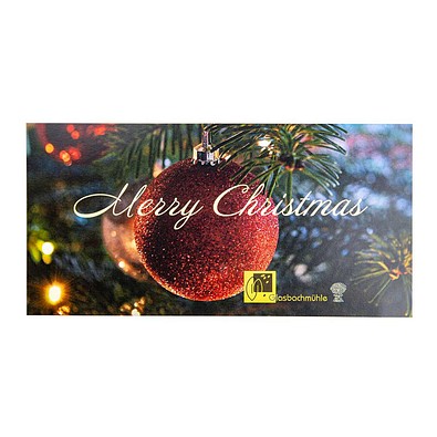 Holzfiguren-Karte, Glocke, 2-seit. Druck