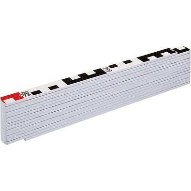 Holzgliedermaßstab 1407/11 GEO, weiß