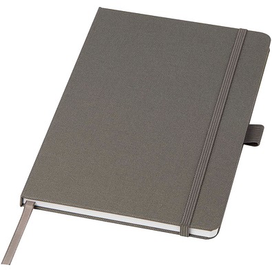 Honua A5 Notizbuch aus recyceltem Papier mit Cover aus recyceltem PET, Twilight Grey