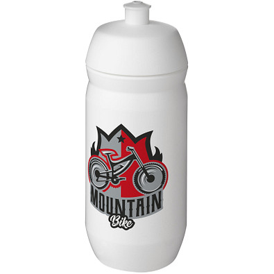 HydroFlex™ 500 ml Sportflasche, weiß, weiß