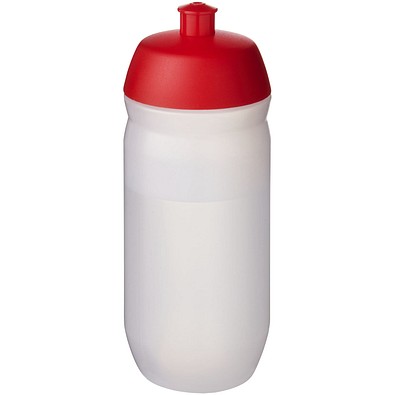 HydroFlex™ Clear 500 ml Squeezy Sportflasche, rot