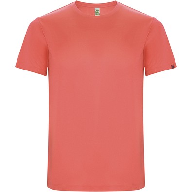 Imola Sport T-Shirt für Herren, Fluor Coral, 2XL