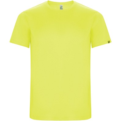 Imola Sport T-Shirt für Herren, Fluor Yellow, 2XL