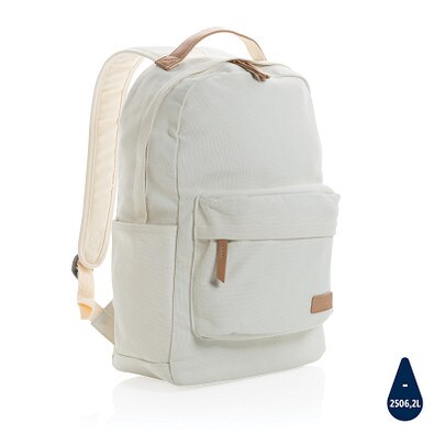 Impact AWARE™ 16 oz. rCanvas Rucksack, off white