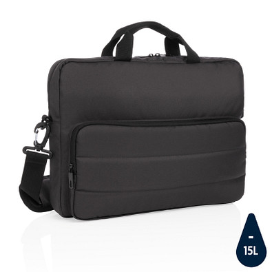 XD XCLUSIVE Laptop-Tasche Impact Aware RPET 15,6 Zoll, schwarz