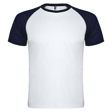 Indianapolis Sport T-Shirt für Kinder, weiß / Navy Blue, 8