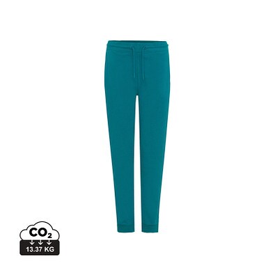 Iqoniq Cooper Jogger aus recycelter Baumwolle, verdigris, XXXL