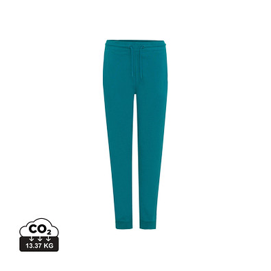 Iqoniq Cooper Jogger aus recycelter Baumwolle, verdigris, XS