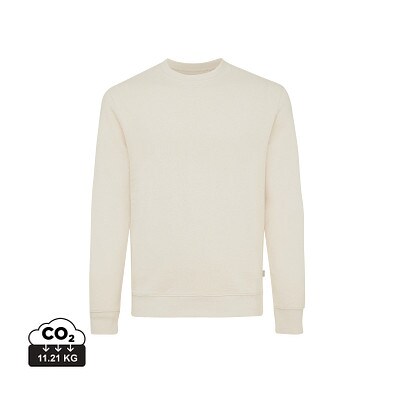 Iqoniq Denali ungefärbt. Rundhals-Sweater, natural raw, XXXL