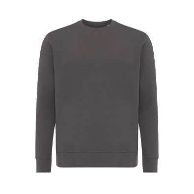 Iqoniq Etosha Lightweight Sweater aus recycelter Baumwolle, anthrazit, XS