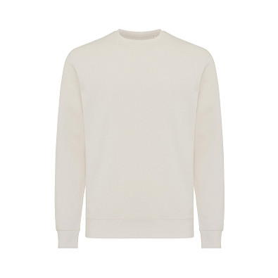 Iqoniq Etosha Lightweight Sweater aus recycelter Baumwolle, ivory white, XS