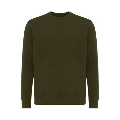 Iqoniq Etosha Lightweight Sweater aus recycelter Baumwolle, khaki, XS