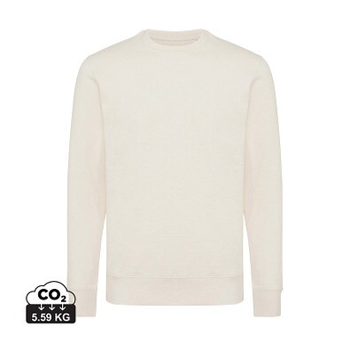 Iqoniq Etosha Lightweight Sweater aus recycelter Baumwolle, natural raw, M