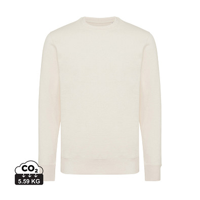 Iqoniq Etosha Lightweight Sweater aus recycelter Baumwolle, natural raw, XS