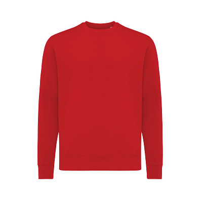 Iqoniq Etosha Lightweight Sweater aus recycelter Baumwolle, rot, XS