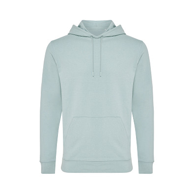 Iqoniq Jasper Hoodie aus recycelter Baumwolle, Iceberg green, XXL