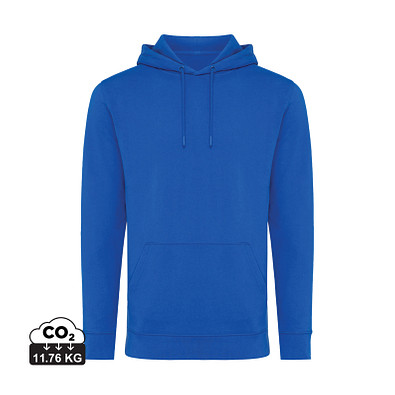 Iqoniq Jasper Hoodie aus recycelter Baumwolle, Königsblau, S