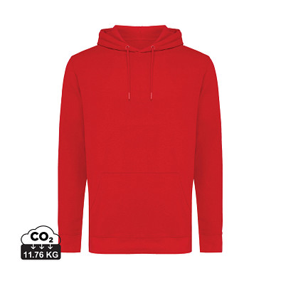 Iqoniq Jasper Hoodie aus recycelter Baumwolle, rot, XXL