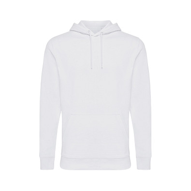 Iqoniq Jasper Hoodie aus recycelter Baumwolle, weiß, XXL, XXL