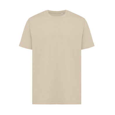 Iqoniq Kakadu relaxed T-Shirt aus recycelter Baumwolle, desert, XXL
