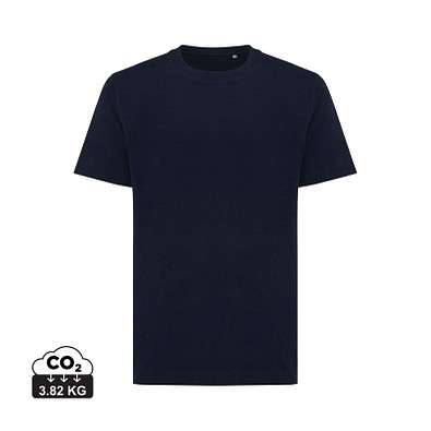 Iqoniq Kakadu relaxed T-Shirt aus recycelter Baumwolle, navy blau, L