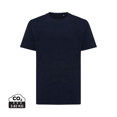 Iqoniq Kakadu relaxed T-Shirt aus recycelter Baumwolle, navy blau, M