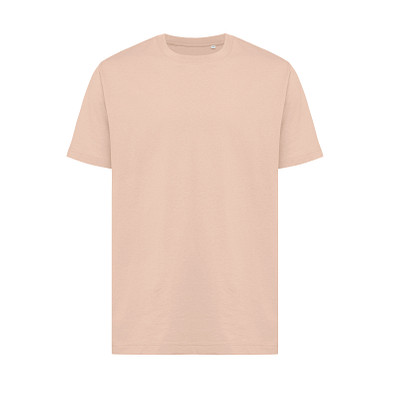 Iqoniq Kakadu relaxed T-Shirt aus recycelter Baumwolle, peach nectar, L