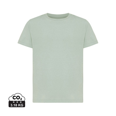 Iqoniq Koli Kids T-Shirt aus recycelter Baumwolle, Iceberg green, 13-14 y