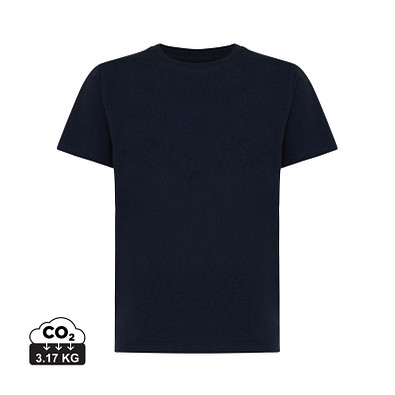 Iqoniq Koli Kids T-Shirt aus recycelter Baumwolle, navy blau, 11-12 y