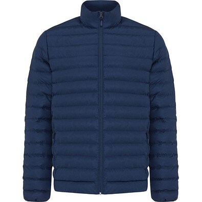 IQONIQ Maiko Herren Steppjacke aus recyceltem Polyester, navy blau, L