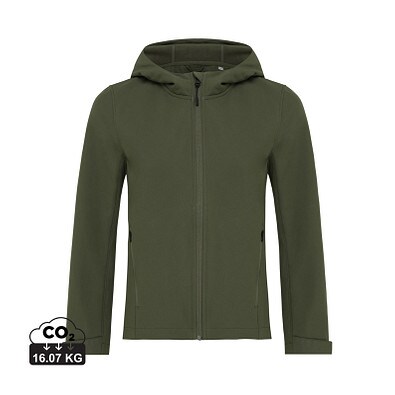 Iqoniq Makalu Damen Softshelljacke, khaki, XXL