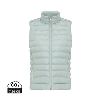 Iqoniq Meru Damen Bodywarmer aus recyceltem Polyester, Iceberg green, S