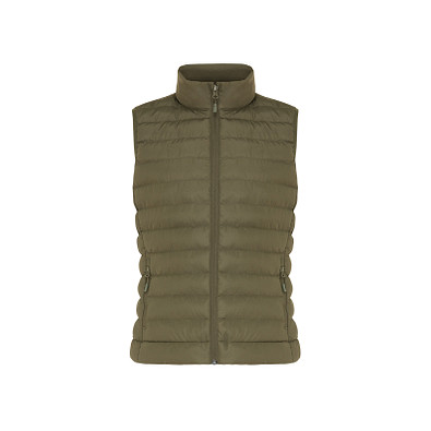 Iqoniq Meru Damen Bodywarmer aus recyceltem Polyester, khaki, L
