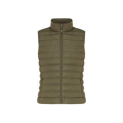 Iqoniq Meru Damen Bodywarmer aus recyceltem Polyester, khaki, XL