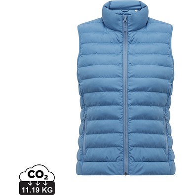 IQONIQ Meru Damen Bodywarmer aus recyceltem Polyester, moon blue, S