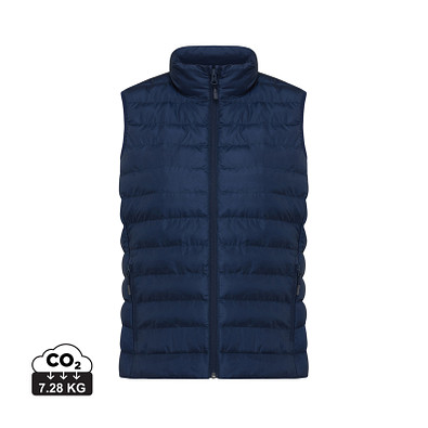 Iqoniq Meru Damen Bodywarmer aus recyceltem Polyester, navy blau, L