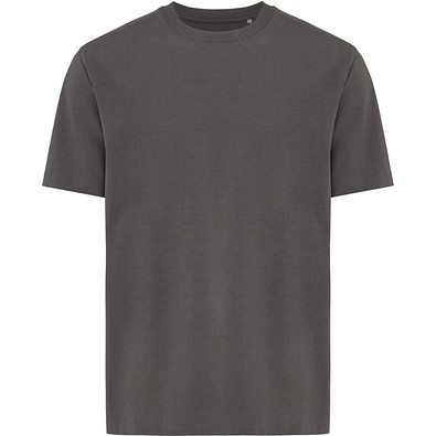 IQONIQ Nikko Heavyweight T-Shirt aus recycelter Baumwolle, anthrazit, S